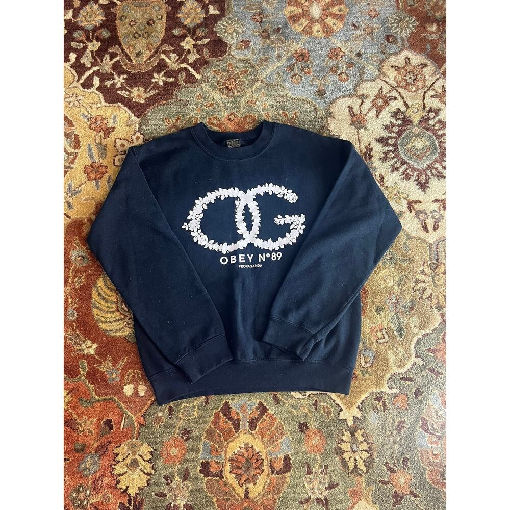 Obey “OG” No 89 Pull Over Sweatshirt